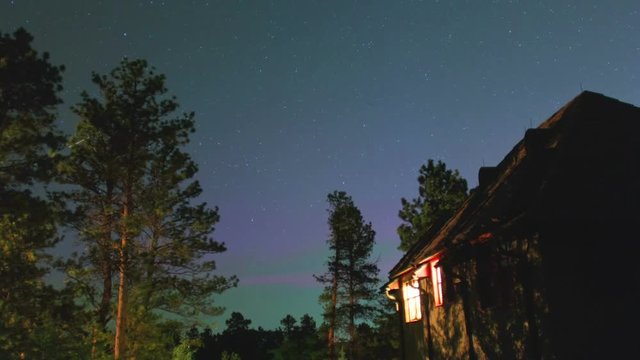 Northern Lights over South Dakota