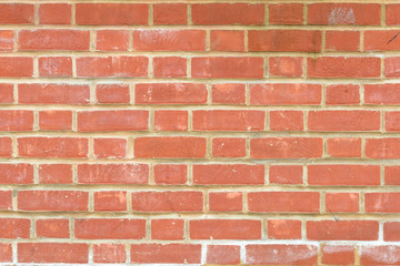 Pattern of a brick wall