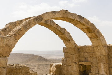 Ruinen von Avdat, ruin of Avdat, Israel