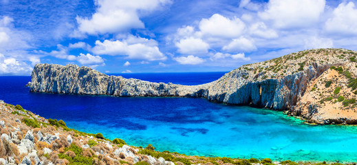 Beautiful crystal beaches of Greece - Kounoupa in Astypalea island