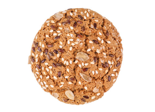 Oat Cookie With Grains