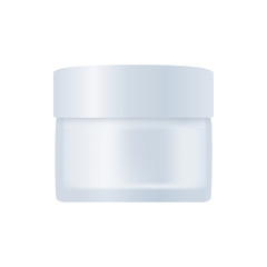 Cosmetic package white mock up