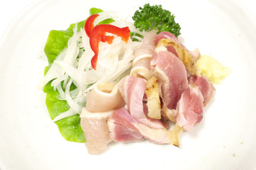 地鶏の刺身