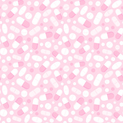Seamless pills pattern