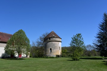 Fototapeta na wymiar Château de la Garde Perroy 