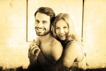 Composite image of grey background