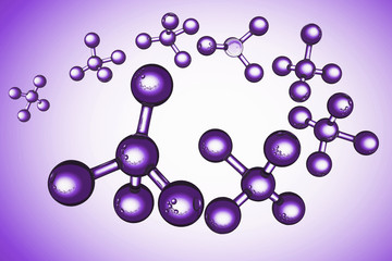 Abstract background . DNA molecule with X chromosomes