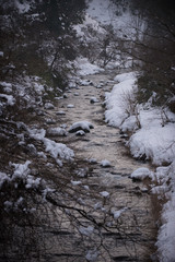 冬と渓流