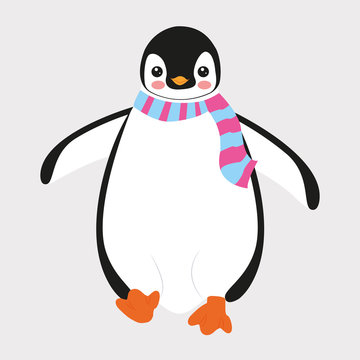 Cute cartoon penguin 