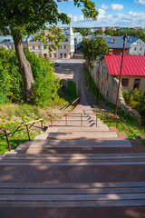 Rakvere city view from Castle Hill