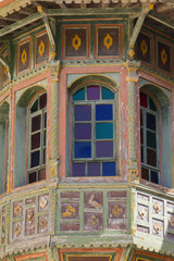 Harem Window Wood Lebanese Palace Architectural Detail