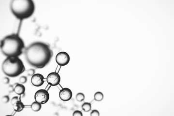 Abstract background . DNA molecule with X chromosomes