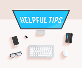 Helpful Tips Desktop Computer