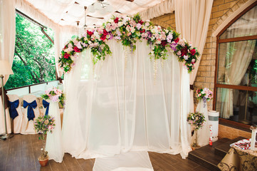 wedding ceremony decoration, wedding arch