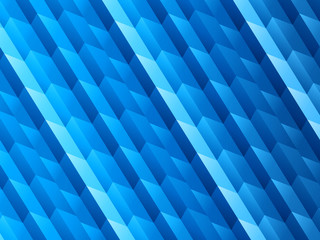 Blue Geometric Vector Background | EPS10 Design