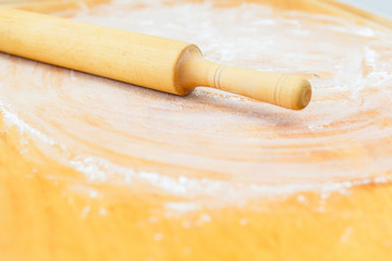 Chopping board with rolling pin
