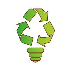 recycle eco friendly related icons image vector illustration design 