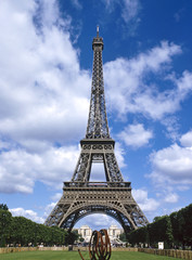 Fototapeta na wymiar Frankreich, der Eiffelturm in Paris