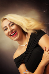 Fototapeta premium High School Senior Girl Posing for Senior Portraits