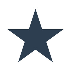 Clasic star Icon Vector.