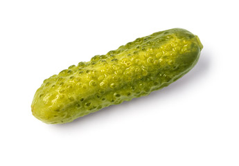  pickled cucumber isolated