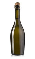 Champagne bottle Isolated