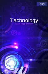 Abstract technology background