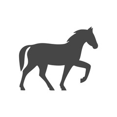 Fototapeta na wymiar Horse icon - vector Illustration