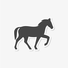 Horse icon - vector Illustration