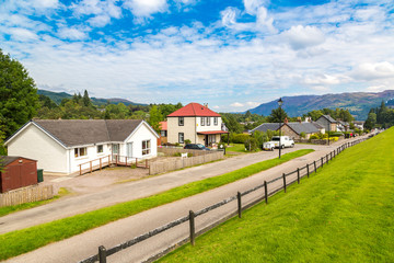 Fort Augustus in Scotland