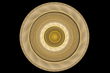 Fractal art background for creative design. Abstract fractal. De