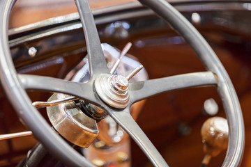 Fototapeta na wymiar steering wheel