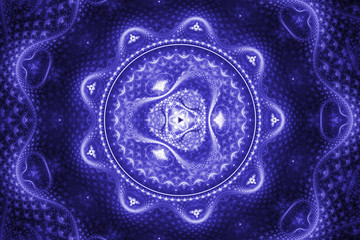 Fractal art background for creative design. Abstract fractal.