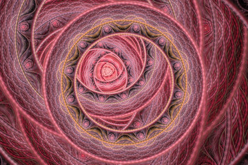 Abstract fractal art for creative design. Magic art background.