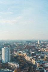 Fototapeta premium Main thoroughfare through Berlin, Germany