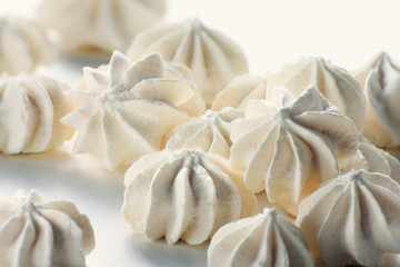 stack of cookies meringue