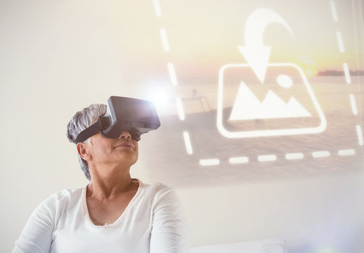 Senior VR User Mockup