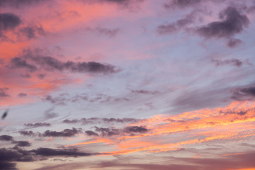 Fototapeta premium Sunset Sky Background