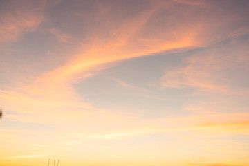 Sunset Sky Background