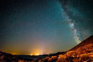 Foto op Canvas Milky way in the sky of Croatia © zakaz86