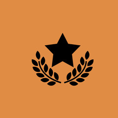 Star Icon. flat design