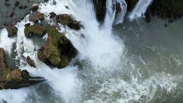 Iguazu waterfalls in Brazil 