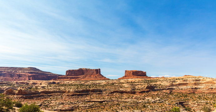 Panoramic view of canyon at Dead Horse State Park © Nomad_Soul