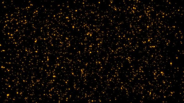 Hintergrund glitzernde Partikel fallen vom Himmel