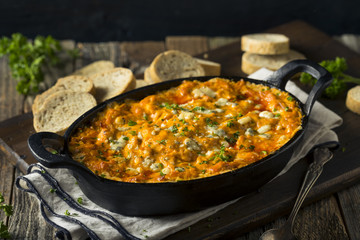 Homemade Buffalo Chicken Dip