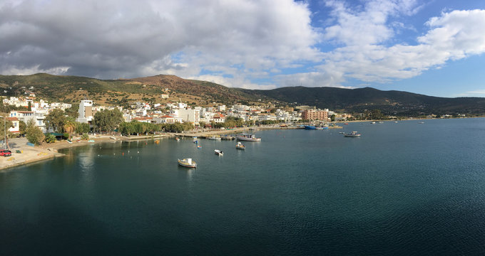 The harbour of Marmari