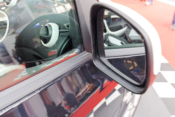Fototapeta premium rearview mirror