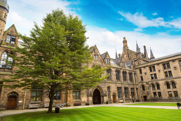Naklejka premium University of Glasgow, Scotland