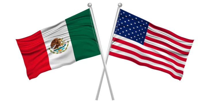 アメリカ メキシコ 国旗 アイコン Stock ベクター Adobe Stock