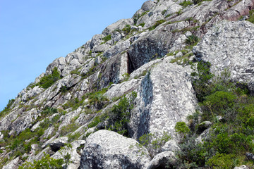 Slope of the mountain